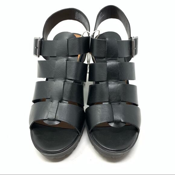 Universal Thread Anastasia Stacked Heel Sandal 6.5 - Picture 3 of 6